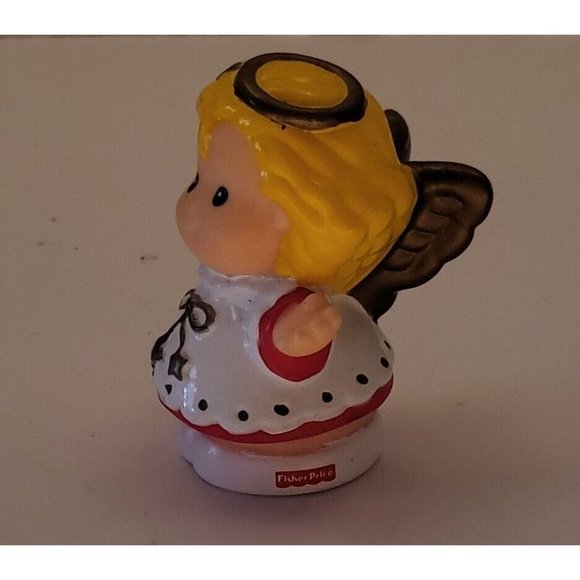Fisher Price Little People SARAH LYNN CHRISTMAS NATIVITY ANGEL 1999 Figure Rare - Picture 6 of 8